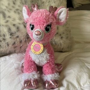 Build-A-Bear | Twinkle | Christmas /Holiday | Reindeer | Pink | Plush | Retired